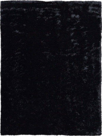 Tapete Shaggy Firenzi Preto