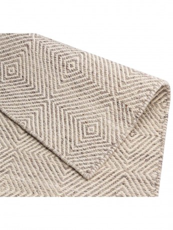 Tapete Kilim Diamond Cinza Escuro - 300x400