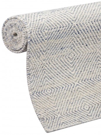 Tapete Kilim Diamond Azul - 150x200