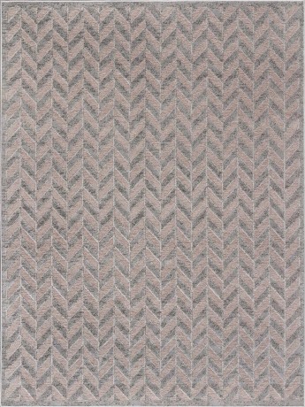Tapete Alice Flecha Cinza - 150x200