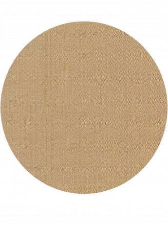 Tapete Sisal Wave Creme Redondo - Personalizável
