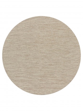Tapete Dot Mix Beige Redondo - Personalizável