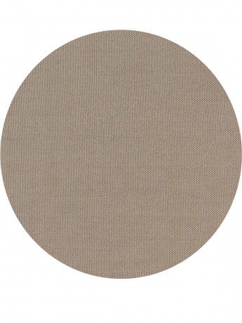 Tapete Sisal Panama Cinza Redondo - Personalizável