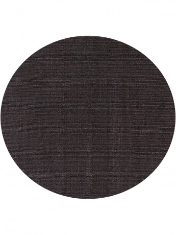 Tapete Sisal Preto C44 Redondo - Personalizável