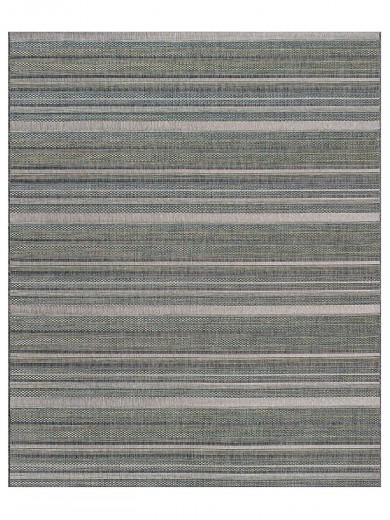 Tapete Sisal Magic 2168A Azul - 250x300