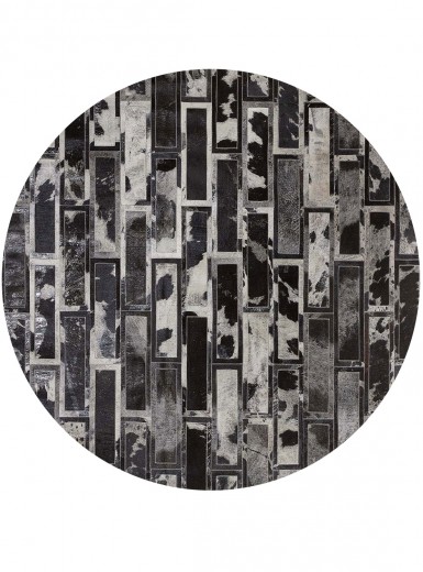 Tapete Couro Araguaia Redondo - Personalizável