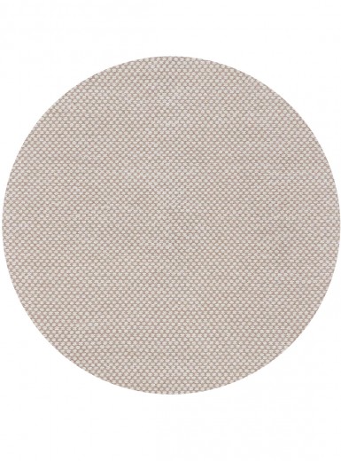Tapete Tear TD319 Branco e Cinza Redondo - Personalizável