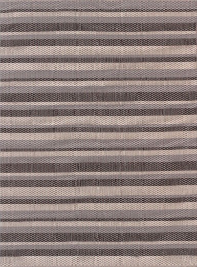 Tapete Tear V&V Listras Cinza Preto e Cru - Personalizável