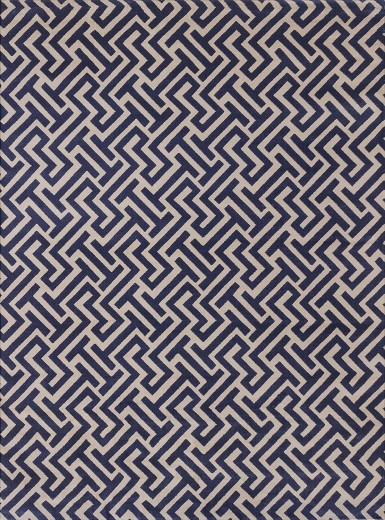 Tapete Sacramento Chains Azul - 100x150