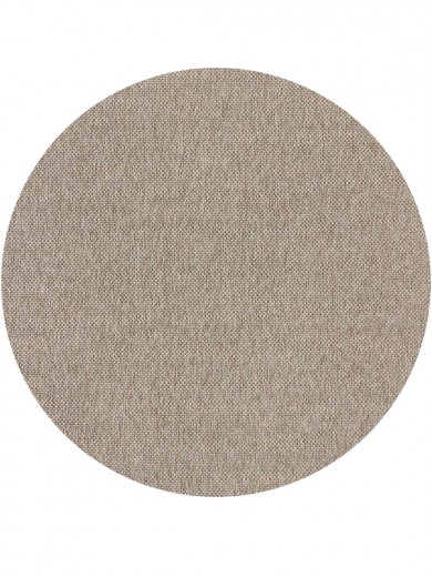 Tapete Sisal Capri 8616A Bege Redondo - Personalizável