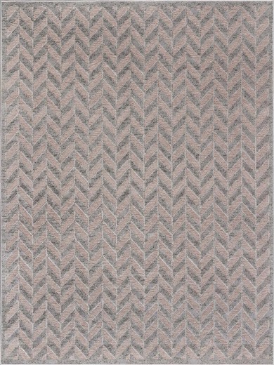 Tapete Alice Flecha Cinza - 300x400