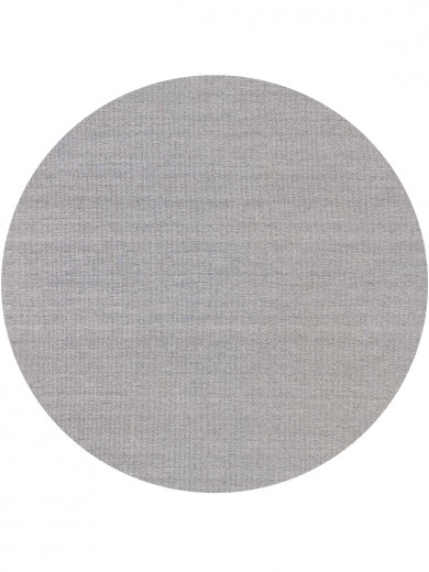 Tapete Kilim Cosmos Plus Cinza Claro Redondo - Personalizável