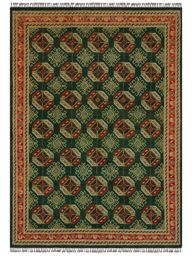 Tapete Paquistanês Moderno - 2,02x2,94
