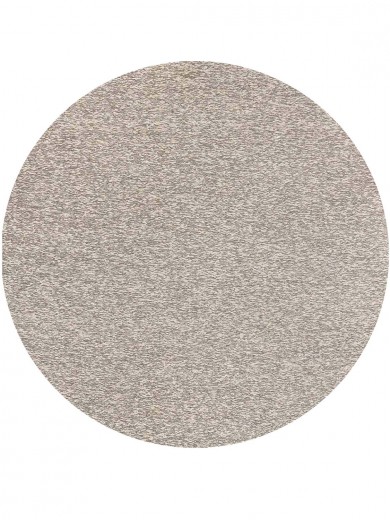 Tapete Tear Cru e Cinza Redondo - Personalizável