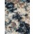 Tapete Ultra Abstrato Azul e Cru - 160x235