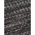 Tapete Kilim Viscose Preto - 350x500